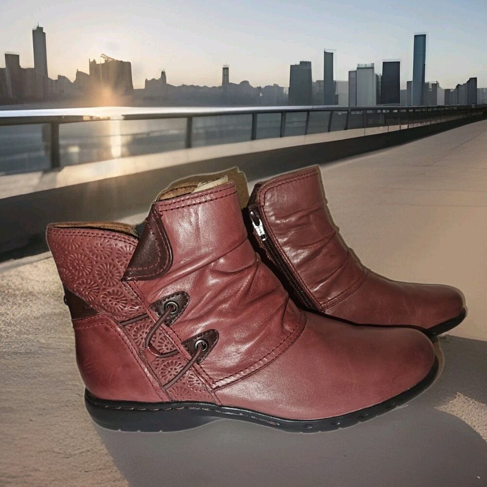 New Cobb Hill Penfield Ruch C16906 Womens Ankle Boot Size 9